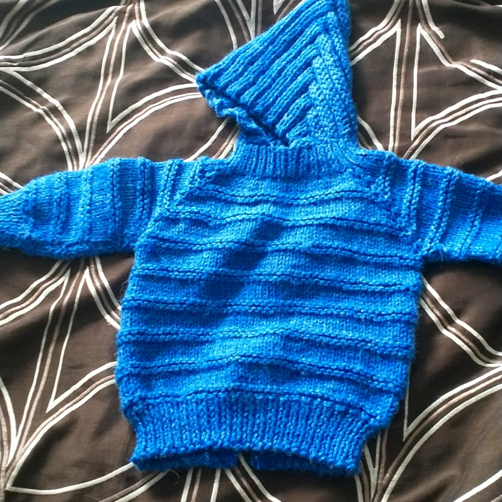 Knitted Baby Sweater